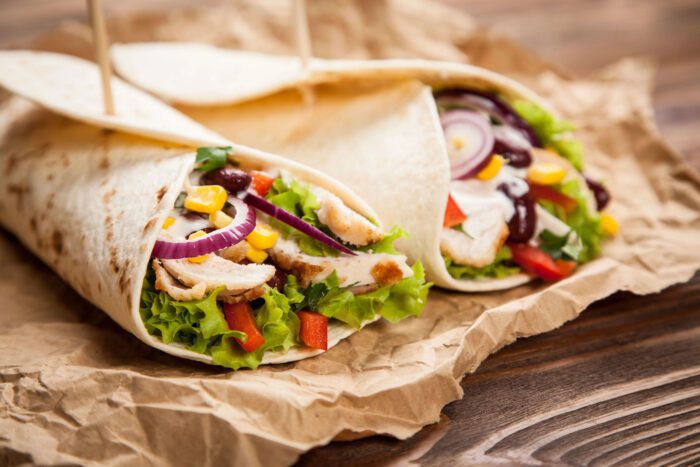 Hähnchen Wrap